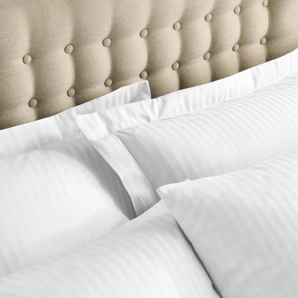 Federe per cuscino in set in tessuto damascato 2 pz 50x75 cm Satin Stripe – Catherine Lansfield
