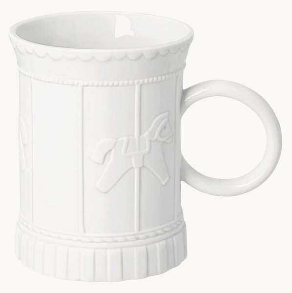 Tazza in porcellana fatta a mano Carousel