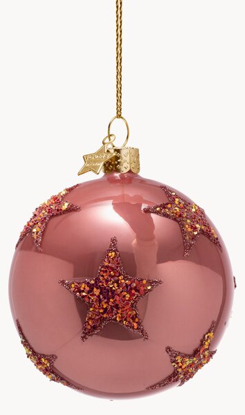 Pallina di Natale in vetro soffiato Stars