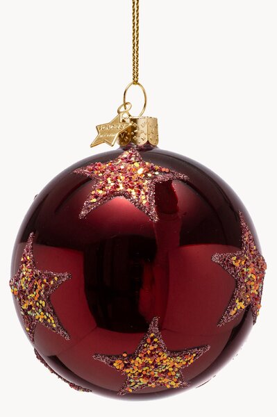Pallina di Natale in vetro soffiato Stars