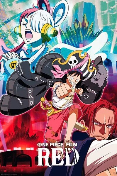 Posters, Stampe One Piece Red - Movie Poster