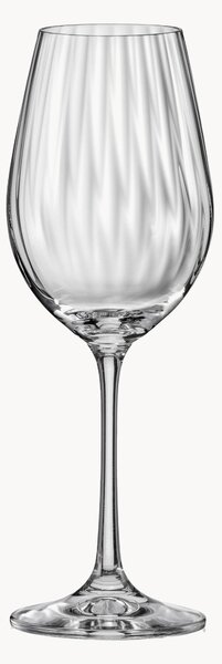 Set di 12 bicchieri da vino in cristallo Optic