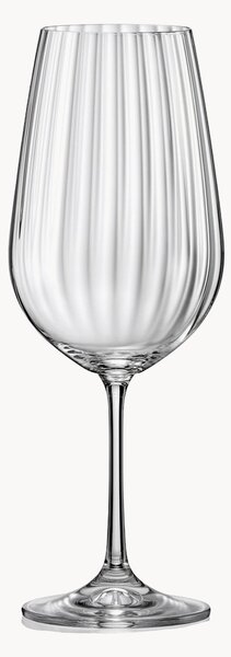 Set di 12 bicchieri da vino in cristallo Optic