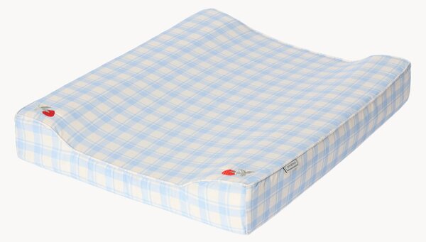 Materassino fasciatoio in cotone Sky Blue