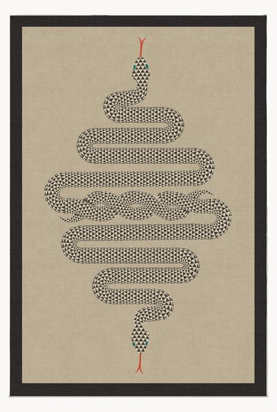 Tappeto a pelo corto lavabile Venom by Jonathan Adler