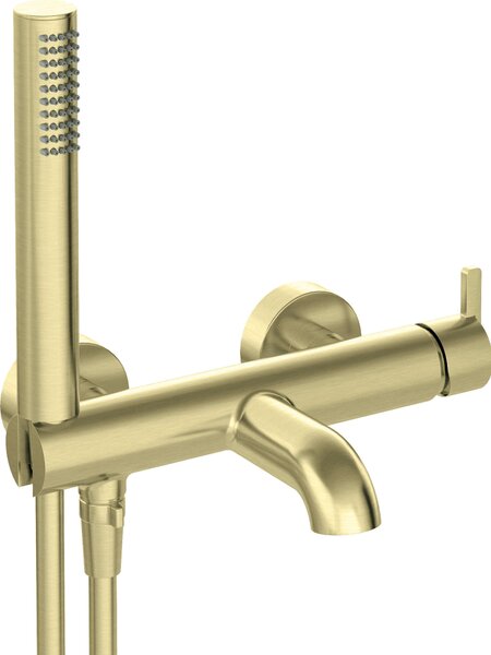 Bathtub mixer with shower set