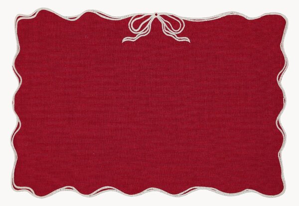 Tovaglietta americana con bordo ricamato Viena