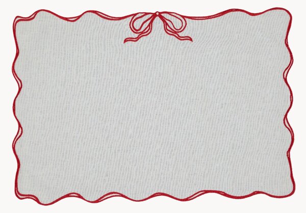 Tovaglietta americana con bordo ricamato Viena