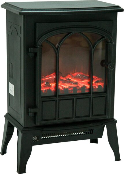 DecHome Caminetto Elettrico da Terra Potenza 2000 Watt 41.5x28x54 cm - 8D01D8