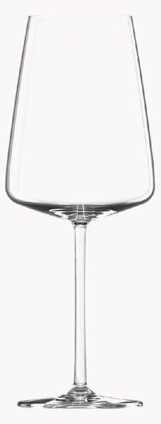 Set di 6 bicchieri da vino rosso in cristallo Muse