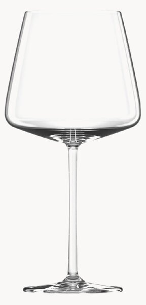 Set di 6 bicchieri da vino rosso in cristallo Muse
