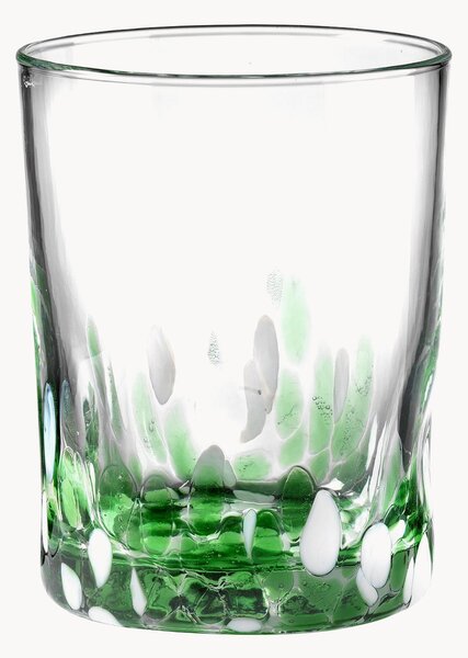 Set di 6 bicchieri in vetro soffiato artigianali Venise