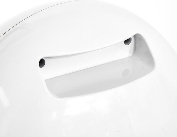 DecHome Camino Elettrico con Effetto Fiamma Ruotabile e Portatile Copertura 10-15mq Bianco
