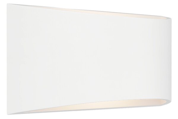 Applique da Parete G9 Bidirezionale 20x12 cm in Gesso Pitturabile