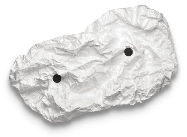 Applique da parete FLOS, Maap W2, dimmerabile, Bianco, Soggiorno, Tessuto / Tessile, Design