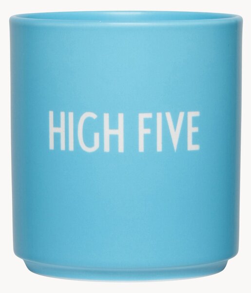 Tazza con scritta Favourite High Five