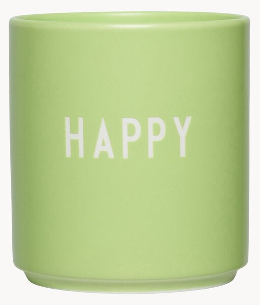 Tazza con scritta Favourite Happy