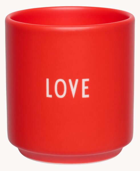Tazza con scritta Favourite Love