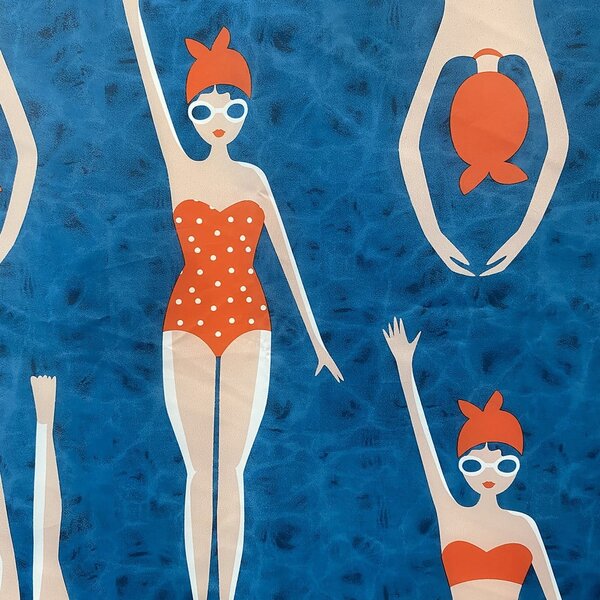 Tenda per doccia 180x200 cm Baigneuses – Spirella