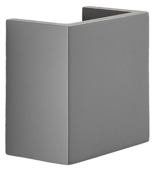 Applique da parete Lindby, Smira, dimmerabile, Grigio, Soggiorno, Cemento, Moderno