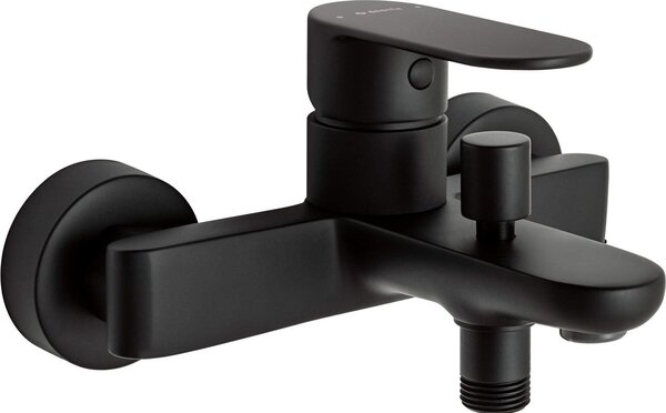Wall-mounted bathtub mixer
