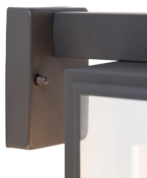 Lampada da parete per esterni intelligente grigia incl. Wifi G95 - Sutton down
