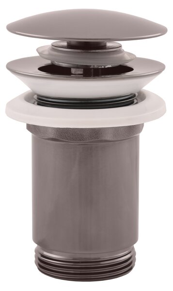 Slezák-RAV: Scarico lavabo CLICK-CLACK 5/4 - GRIGIO METALLICO - lucido MD0484MGL