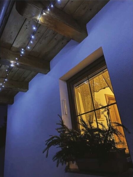 Catena luminosa LED per esterni 40xLED/9m IP44 bianco freddo