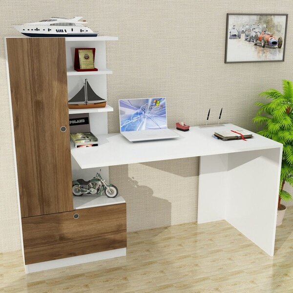 Scrivania 62x120 cm Domingos – Furny Home