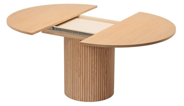 Tavolo da pranzo rotondo in rovere pieghevole ø 115 cm Malaga - Bonami Selection