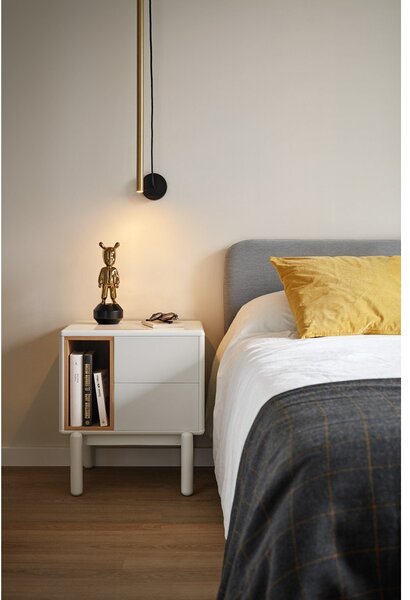 Comodino color crema Corvo – Teulat
