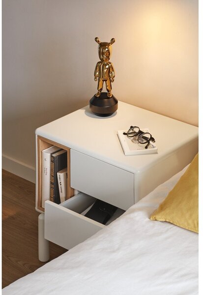 Comodino color crema Corvo – Teulat