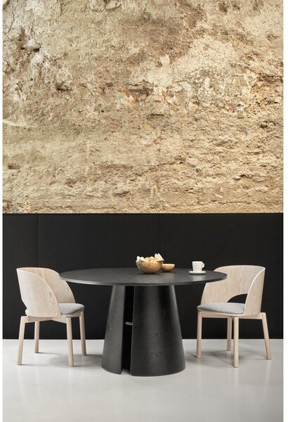 Tavolo da pranzo rotondo nero , ø 137 cm Cep - Teulat