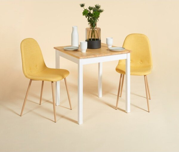 Set di 2 sedie da pranzo gialle Lissy - Bonami Essentials