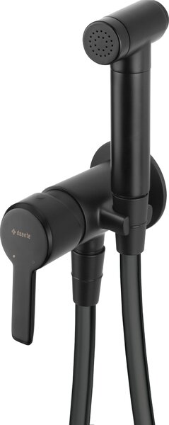 Concealed bidet mixer with bidetta shower head
