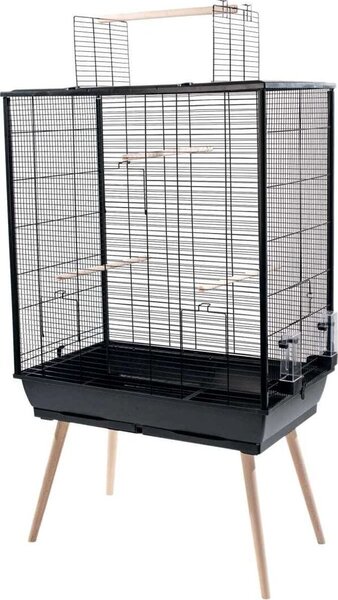 Zolux Gabbia per uccelli Neo Jili Xl Nero
