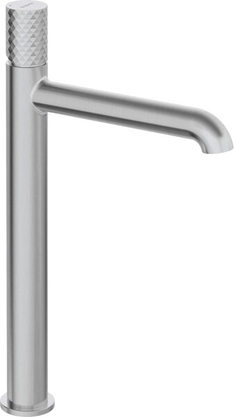 Miscelatore per lavabo Deante in acciaio alto ottone monocomando 344mm