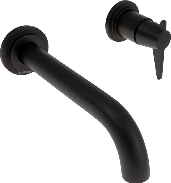 Concealed washbasin mixer