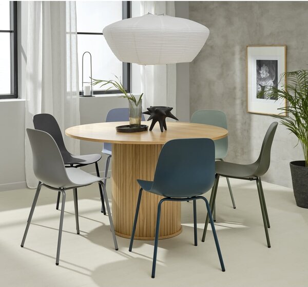 Sedia da pranzo verde Whitby - Unique Furniture
