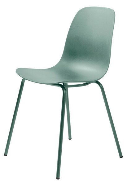Sedia da pranzo verde Whitby - Unique Furniture