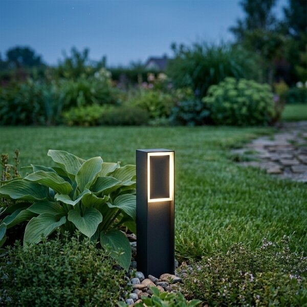 Lampada da esterno LED MODO, 4,8 W/230 V, 4000 K, IP54, 30 cm, nera