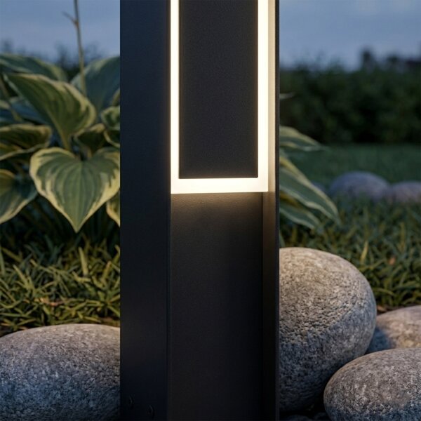 Lampada da esterno LED MODO, 4,8 W/230 V, 4000 K, IP54, 30 cm, nera