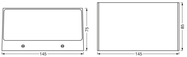Osram -LED RGBW dimmerabile da parete per esterni SMART+ BRICK LED/14W/230V IP44 Wi-Fi