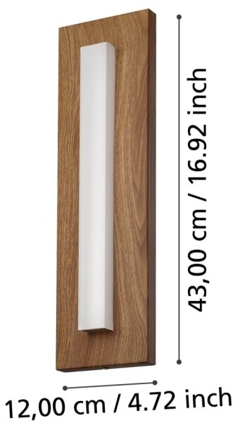 Eglo 900679 - Applique a LED da esterno BITETTO LED/7W/230V IP44