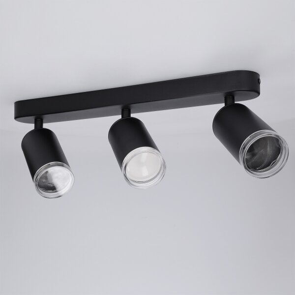 Brilagi - Luce Spot da bagno SELE 3xGU10/30W/230V IP44 nero