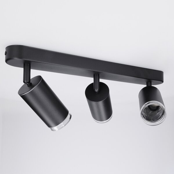 Brilagi - Luce Spot da bagno SELE 3xGU10/30W/230V IP44 nero