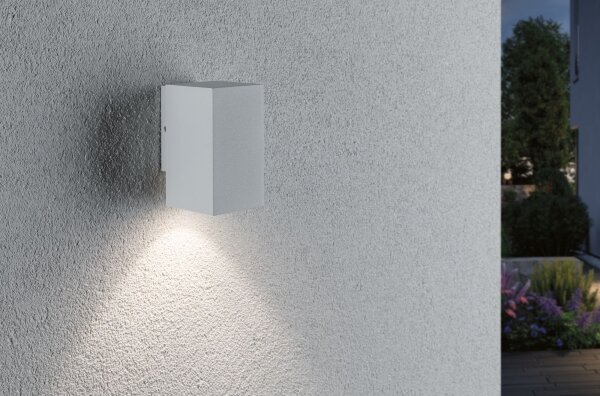 Paulmann 94329 - LED/3,8W IP44 Applique da esterno FLAME 230V bianca