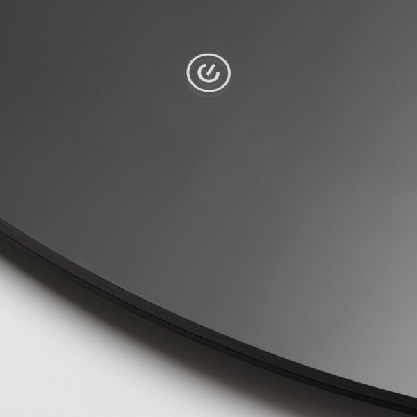 Brilagi - Specchio LED per bagno VENA BLACK LED/32W/230V 100 cm IP44 CRI 90 dimmerabile+CCT