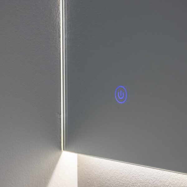 Brilagi - Specchio LED da bagno QUARTIERE LED/18W/230V 50x55 IP44 CRI 90 dimmerabile +CCT