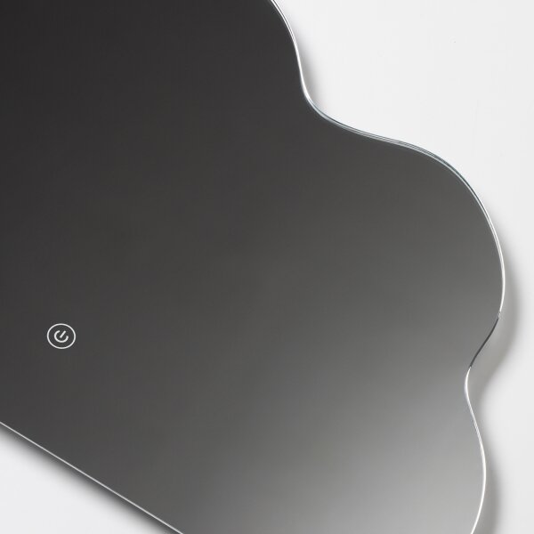 Brilagi - Specchio da bagno LED NUVOLA 19W/230V 37x60 cm IP44 CRI 90 dimmerabile +CCT